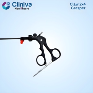 <b>Laparoscopic</b> Claw 2x4 Grasper Manual <b>Laparoscopic</b> <b>Instruments</b> Surgical <b>Instrument</b> Set - Product Image 4