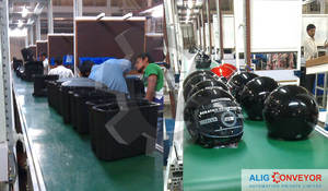 Transportador de Banda Plana ALIG FBC, Material de Goma/PVC, Velocidad Ajustable, Diseño Duradero para Traslado/Transferencia de Materiales, el Mejor - Product Image 3