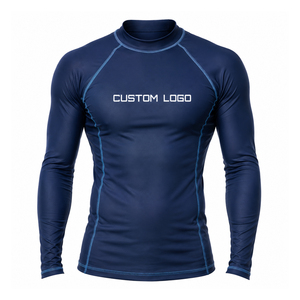 Camiseta de Surf Profesional 2026 de Secado Rápido, Antibacteriana, de Poliéster/Nailon, Manga Larga para Hombre, Rashguard para BJJ - Product Image 3