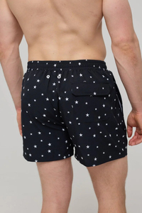 Shorts de bain personnalisables pour hommes avec logo couleur, maillot de bain d'été respirant et à séchage rapide, marque personnalisée - Product Image 2