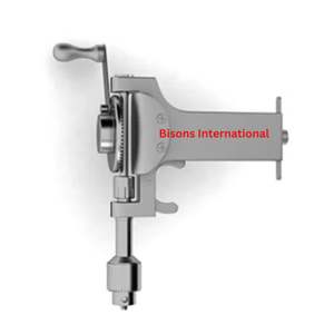 Perceuse manuelle chirurgicale en acier inoxydable BISONS pour os - Instrument orthopédique réutilisable pour traumatismes - Product Image 3