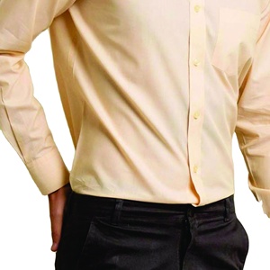 Primavera y otoño nuevos hombres delgados de manga larga Casual moda Top patrón geométrico camisa moda Casual camisa hombres - Product Image 5