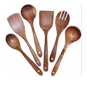 Los Más Vendidos en India, Utensilios para Ensaladas Ecológicos Aptos para Lavavajillas, Utensilios de Cocina Hechos en India - Product Image 3