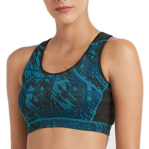 Vente directe d'usine, soutien-gorge de sport sublimé pour femmes, soutien-gorge de fitness réglable, matière respirante pour le yoga et l'entraînement - Product Image 1