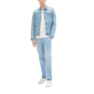 Men's High Quality Winter Varsity <b>Jacket</b> Thicker Jean with Fur Lining and Button Decoration Fleece Fur Made Denim <b>Jacket</b> - Product Image 4