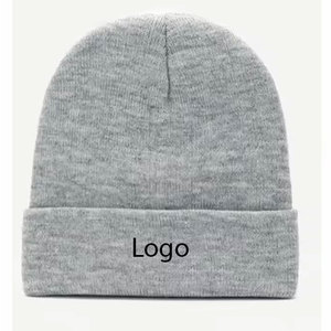 Econex Sports Unisex Black <b>Beanie</b> Hat Pom Pom Knit Winter Casual Style for Adults 56-58CM Head Circumference 100% Acrylic - Product Image 3