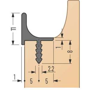 Profilé d'angle en aluminium série 6000 CNW pour outils de transport - Product Image 2