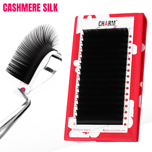 Charmlash Lashes Vendor Wholesale: Bandejas de Pestañas de Visón Negro Mate de Cachemira de la Mejor Calidad, Aspecto Natural, Mezcla Sin Costuras - Product Image 1