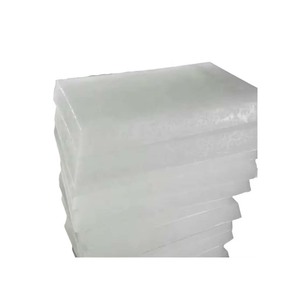 Cire de paraffine blanche solide, haute pureté, entièrement raffinée, adaptée aux polis et aux lubrifiants - Product Image 1