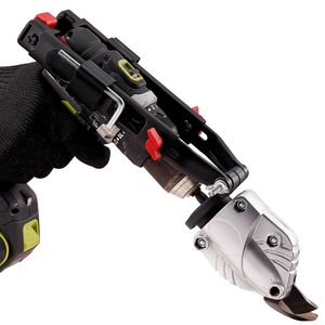 Accesorio de Taladro Cortador de Metal con Cabezal Giratorio de 360 Grados para Cortar Acero Inoxidable de Calibre 21 y Aluminio de Calibre 14, Máquina de Corte Máximo - Product Image 1