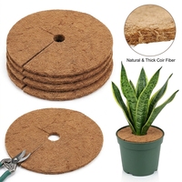 Paillis de coco organique en fibres de coco, tapis brun style moderne, largeur 1200 mm (4 pieds), film de paillage de jardin réutilisable et respirant