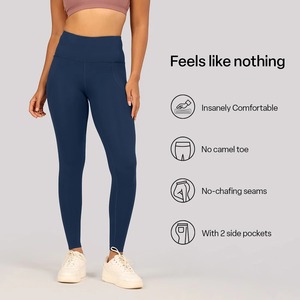 Leggings de yoga taille haute personnalisés pour femmes, effet scrunch, couleur unie, respirants, séchage rapide, rehaussement des fessiers, pour fitness, gym, entraînement et sport - Product Image 4