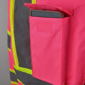Hi Vis Reflective <b>Utility</b> Working <b>Jacket</b> In Low MOQ Lightweight Wear Factory Construction <b>Men</b> High Visibility Working <b>Jackets</b> - Product Image 3