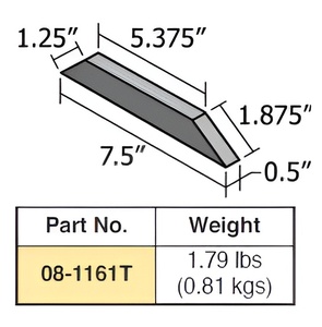 Barre de rivetage pneumatique en tungstène robuste personnalisée pour opération de rivetage solide - Modèle 08-1161T Alva Engineers Garantie de 6 mois - Product Image 1