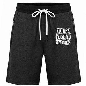 Shorts décontractés unis de qualité supérieure 240 GSM 100% coton style minimaliste avec logo personnalisé pour homme – Idéal pour le quotidien - Product Image 3