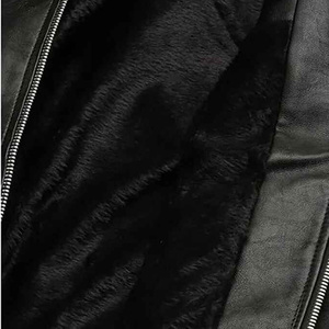 Chaqueta de Cuero con Revestimiento Vintage de Primera Calidad, Marca New Look, Personalizada, con Cuello Alto para Hombre, Estilo Otoñal de Moda - Product Image 4