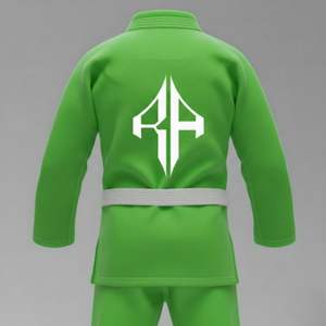 เสื้อแขนยาวสำหรับยูนิเซ็กซ์ พิมพ์ลายตามสั่งโดย RIVIAN ATLANTIC ชุดยิวยิตสู ผ้าฝ้าย 100% คุณภาพสูง - Product Image 2