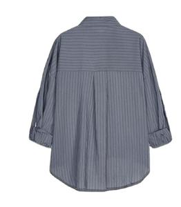 <b>Striped</b> Button Down Shirts for Women Dress Shirts Long Sleeve Casual Collared Office Work Shirt Slip Ladies <b>Tops</b> Womens Clothing - Product Image 2