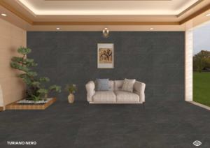 Carrelage en porcelaine émaillée à finition brillante élégante 600x1200mm 60x120cm 24x48 pouces, solution de surface intérieure de grande taille - Product Image 4