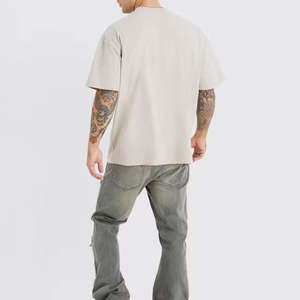 Service OEM sur mesure, fabricant de t-shirts pour hommes au Pakistan, t-shirts unis de qualité supérieure - Product Image 2