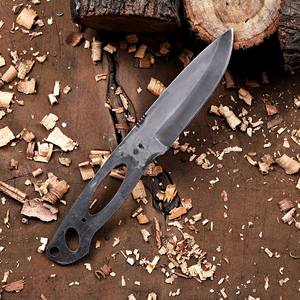 Cuchillo de Caza Nórdico de Acero al Carbono Forjado, Hoja Fija Recta de 8 Pulgadas, Espesor de 3mm, OEM/ODM - Product Image 5