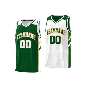 Maillots de basket-ball en gros, vêtements de sport, maillots de basket-ball personnalisés pour jeunes, logo d'équipe, numéro personnalisé, réversibles, double face - Product Image 1