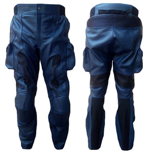 Pantalon décontracté pour homme en cuir et toile, style urbain, couleurs personnalisables, logo, taille, service OEM, Pakistan, séchage rapide - Product Image 6