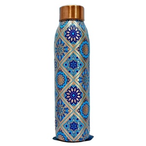 Heritage Luxe Pure <b>Copper</b> <b>Bottle</b> Stylish Handcrafted Wellness <b>Drink</b> Container UrbanGlow Luxury <b>Copper</b> Hydration <b>Bottle</b> Modern - Product Image 4
