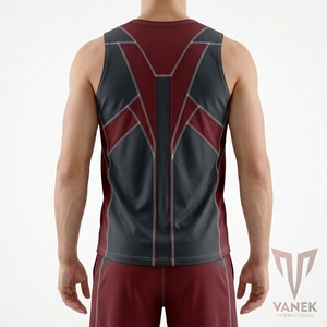 Tenue de basketball durable pour hommes avec short en jersey confortable, vêtements de sport légers et respirants en polyester, parfaits pour l'entraînement d'équipe - Product Image 3