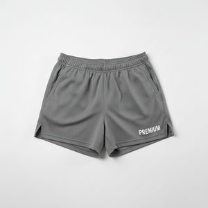 Shorts Deportivos de Malla con Logotipo Personalizado para Mujer, Shorts de Entrenamiento para Correr - Product Image 1