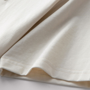 T-shirt surdimensionné pour homme avec logo en relief, t-shirt personnalisé, streetwear, mode, coupe ample, t-shirt décontracté pour homme, vente en gros - Product Image 4