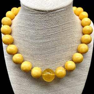 Lightweight Vintage Resin <b>Beaded</b> <b>Necklaces</b> for Comfort Durable Long Wear Unisex Everyday Jewelry - Product Image 1