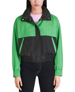 Top Quality Wholesale Color Block Nylon Zipper Windbreaker <b>Jacket</b> Plus Size Waterproof Breathable <b>Lightweight</b> Nylon <b>Women</b> <b>Jacket</b> - Product Image 4