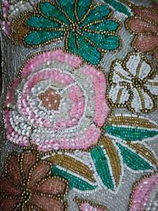 Housses de coussin de luxe en coton brodé de perles motif citrouille, faites à la main, décoratives, avec fermeture éclair pour la vente en gros - Product Image 3