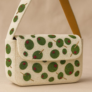 Custom Made with White Beads Hand Made Woven Cotton Bags with Cotton Handles Ideal for Resale Suitable Multipurpose <b>Storage</b> Bags - Product Image 5
