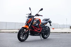 รถสองล้อไฟฟ้า Long Range NK Hurricane กำลังไฟ 5000 วัตต์ มอเตอร์ดุมล้อหลัง รับน้ำหนักได้ 450 กิโลกรัม พร้อมหน้าปัดดิจิตอล - Product Image 4