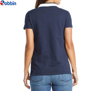 Camisas Polo para Mujer, Transpirables, 100% Poliéster, Tejido de Punto, Alta Calidad, Cómodas, Casuales, a Cuadros, para Mujer, Ropa Exterior - Product Image 5