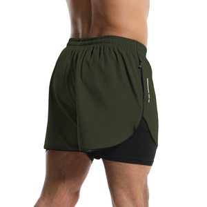 High Quality Custom Logo Men's Shorts Factory Made Quick Dry Breathable Training Gear <b>Mid</b>-Rise Casual Comfort Athletic Shorts - Product Image 3