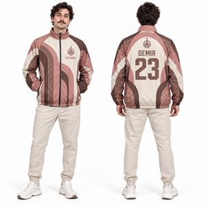 Personalized Windbreaker Apparel International Commerce Marketplace Listing Gift Event Uniform Casualwear Lifestyle <b>Gym</b> Commuter - Product Image 6