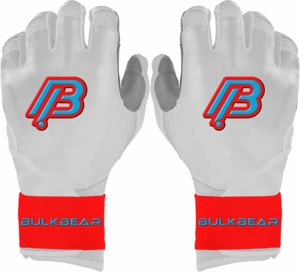 Gants de frappe de baseball personnalisés 100% cuir Cabretta, tailles XXL/XL, qualité supérieure, livraison rapide par Bulkbear Intern. - Product Image 1
