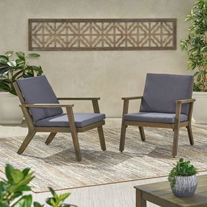 Poltrona Club TEMECULA, Elegante Arredo da Giardino per Intrattenimento all'Aperto - Product Image 1