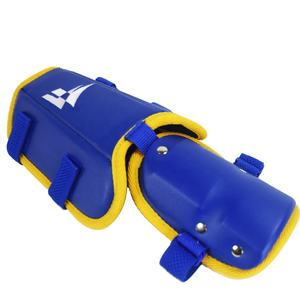 Protège-jambes de frappeur de baseball réglable en cuir PU rigide, tailles adulte/jeune, couleur et logo personnalisables, protection professionnelle - Product Image 2