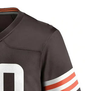 เสื้อเจอร์ซีย์อเมริกันฟุตบอล แขนสั้น ผ้าตาข่าย สำหรับออกกำลังกาย เล่นกีฬา ฝึกซ้อม หรือวันแข่งขัน เสื้อผ้าแฟนคลับ ชุดที่ใส่สบาย - Product Image 5