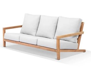 Muebles de Sofá para Exteriores con Estructura de Madera de Teca Sólida para Jardín, Patio, Hotel, Resort, Proveedor Mayorista Comercial - Product Image 5