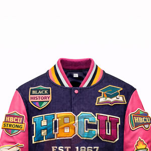 <b>Men</b>’s HBCU Letterman Varsity <b>Jacket</b> – Premium Quality College <b>Jacket</b> for Fall and Winter - Product Image 2