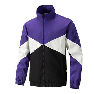 OEM Unisex Windbreaker <b>Jacket</b> Stand Collar Waterproof Anti-Bacterial Breathable Lightweight <b>Winter</b> Training Sports <b>Running</b> - Product Image 6