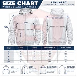 Veste coupe-vent rose vif à capuche, légère, avec fermeture éclair et poche avant pour homme, vêtements d'extérieur en marque privée - Product Image 6