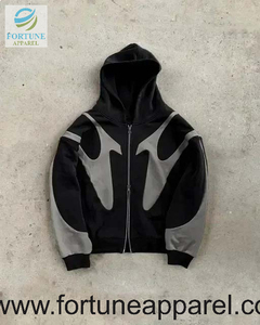 Sweat-shirts d'hiver pour femmes à prix avantageux, 100% coton, avec doublure brodée, coupe-vent, séchage rapide et respirant, logo personnalisé - Product Image 2