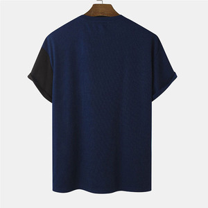 เสื้อยืดผู้ชายใส่สบาย แฟชั่นฤดูร้อนใหม่ สีสันทันสมัย เสื้อยืดคอกลมคุณภาพสูงสำหรับผู้ชาย - Product Image 6