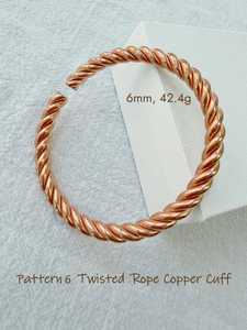 Bohemian Style Copper Bangle <b>Bracelet</b> Rustic Handmade Jewelry for Boutique Wholesale - Product Image 6